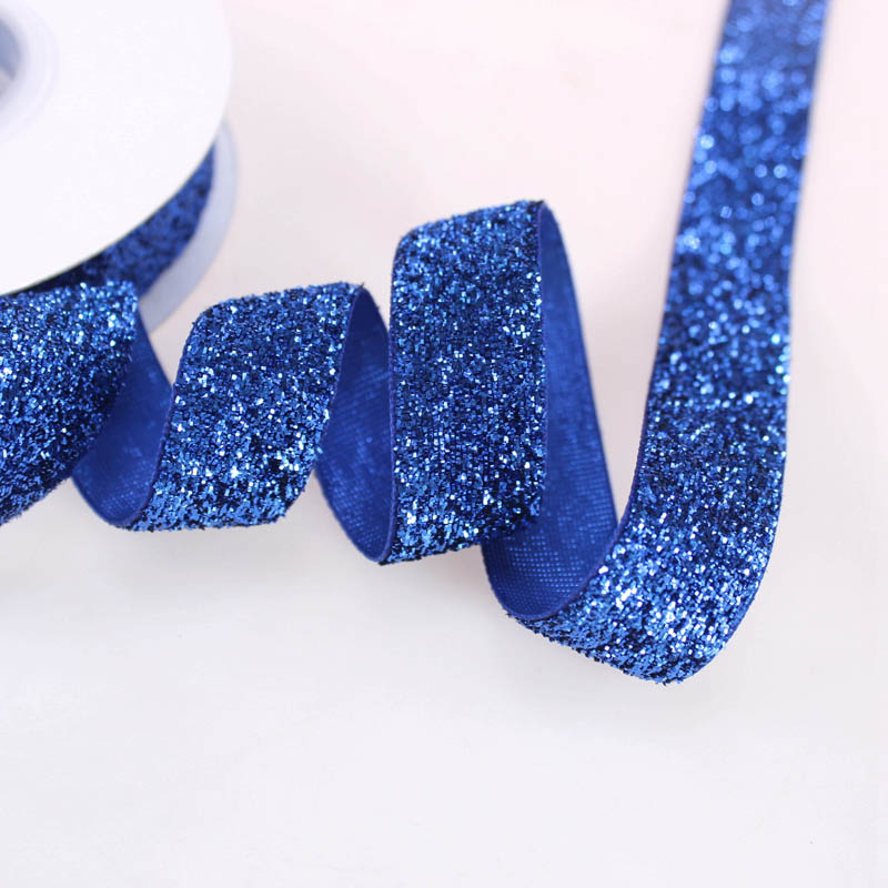 Glitter elastic